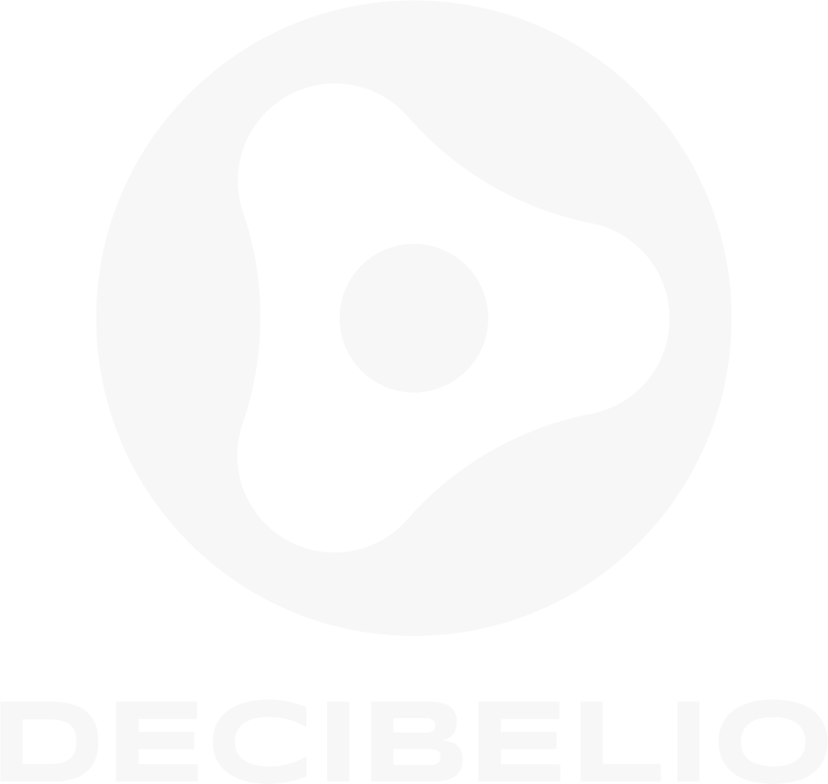Decibelio logo en formato 3x3 png