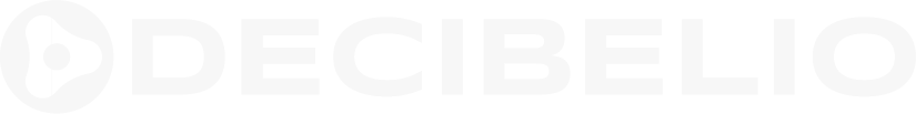 Logo Proyecto Decibelio para menu horizontal